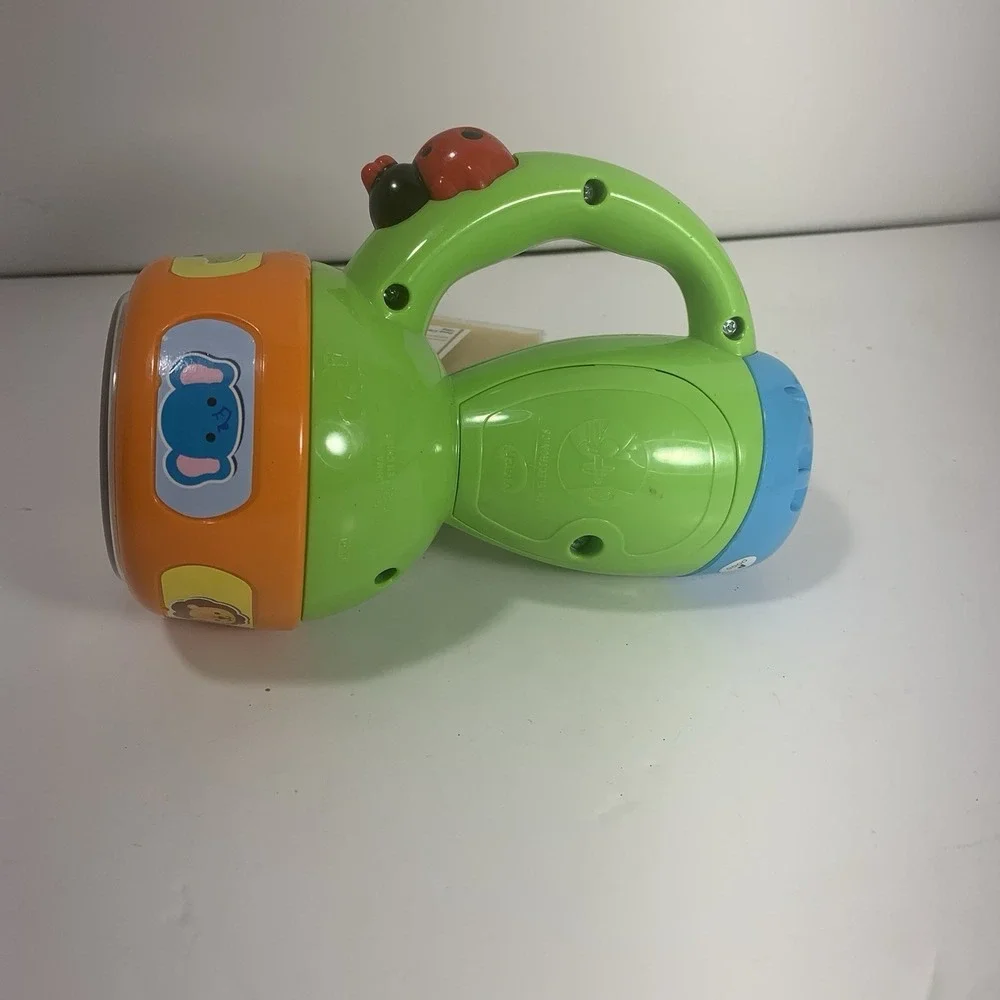 VTech Spin And Learn Color Flashlight‎ - Lights & Sounds Toy Toddler Infant Used